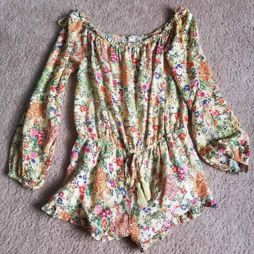 Long sleeve summer romper!